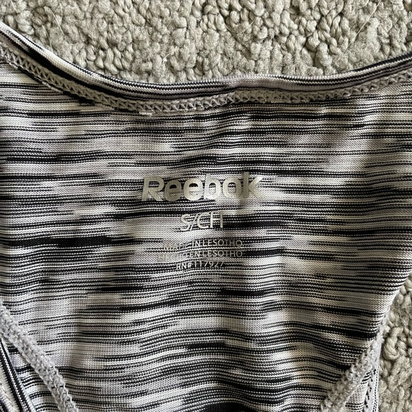 Reebok Striped Workout Tank Top - Picture 3 of 3